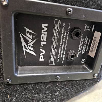 Peavey PV 12M 2-way Floor Monitor 2010s - Black image 2