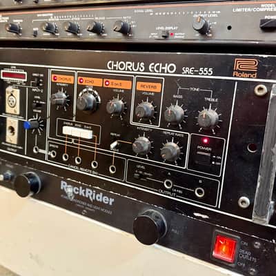 Roland SRE-555 chorus space echo reverb analog tape delay original vintage MIJ Japan image 3