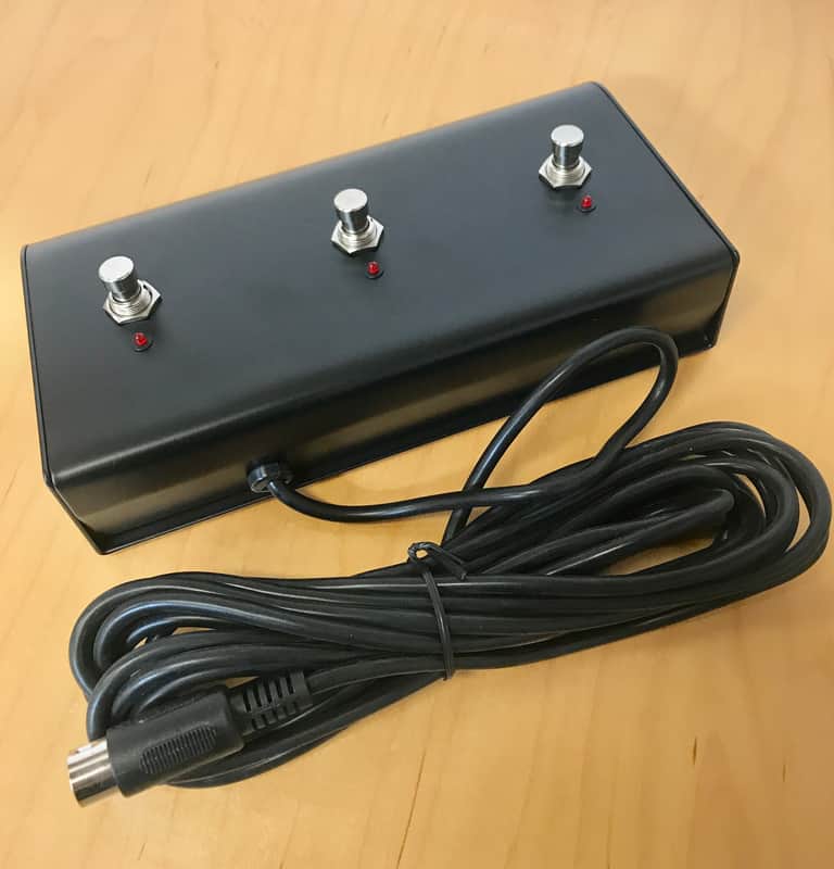 GAPco 3 Button Foot Switch with LED's (SKU3001) image 1