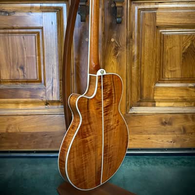 Takamine  TSP178ACK N 2019 -Flame Koa/ Thinline/ Arched Top/ W Pickup image 13