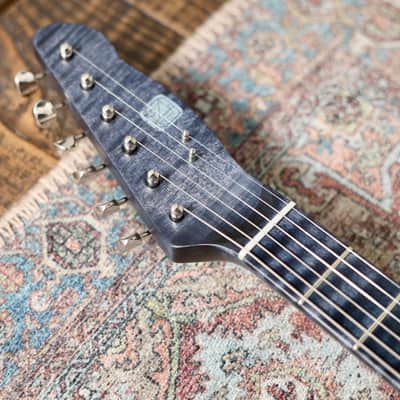 Tao Guitars T-Bucket "MANGETSU" - 2020 - Black / Kojima Grey w/ OHSC, COA & custom Truss-Rod tool image 20