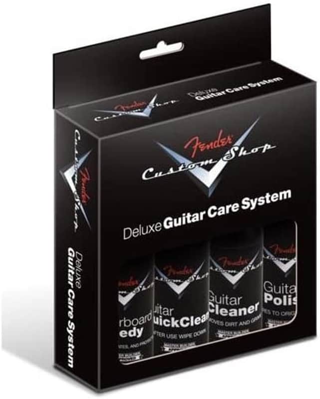 Fender Custom Shop Deluxe Guitar Care System - 4-Pack image 1