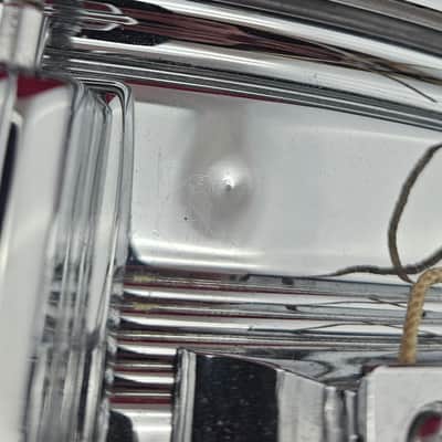 Rogers Dyna-Sonic 14x5 Snare Drum 1960s - Chrome Over Brass image 8