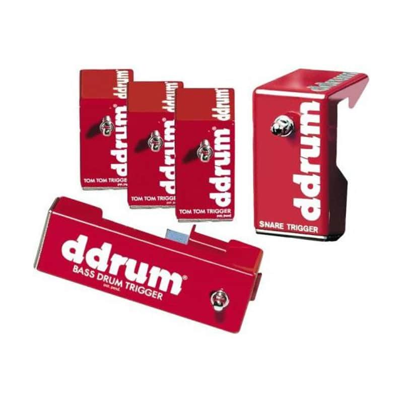 ddrum TKIT Pro Acoustic Triggers - 5 trigger set - Open Box
