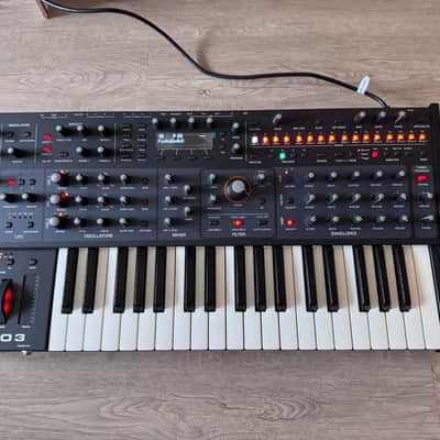 Like New Sequential Pro 3 37-Key 3-Voice Monophonic / Paraphonic Synthesizer 2020 - Present - Black image 3