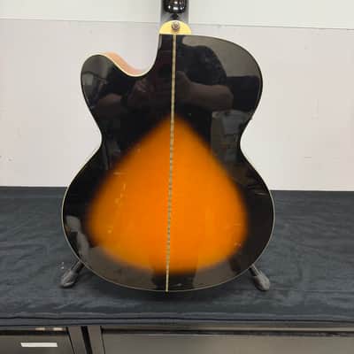 Used Epiphone EJ-200CE VS Super Jumbo Acoustic Electric Guitar Vintage Sunburst with Case 2011 image 23