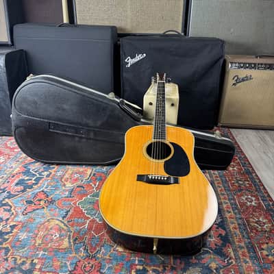 *Video* Martin D-35 Natural Dreadnought X-Braced All Solid Woods w/Hard Case - 1980 image 4