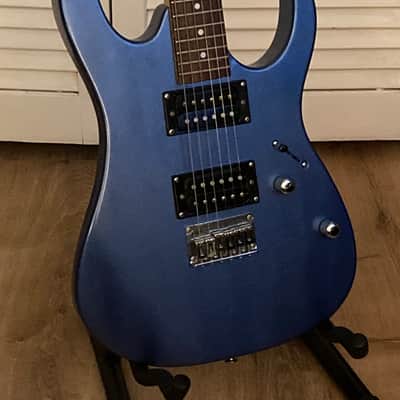 Carlo Robelli No name on headstock 2000s - Metallic Blue image 2