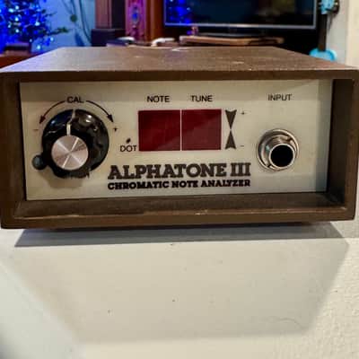 Imaginearing Audio Alphatone III 70’s “Chromatic Note Analyzer” Tuner image 1
