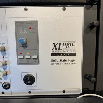 Solid State Logic X-Rack 28 Channel Summing Mixer + Stereo Bus Compressor & custom Mogami breakout cables image 5