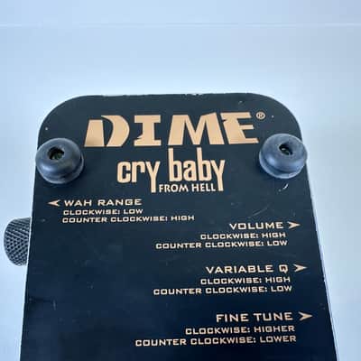 Jim Dunlop DB-01 Dime Cry Baby From Hell Wah Pedal Dimebag image 7