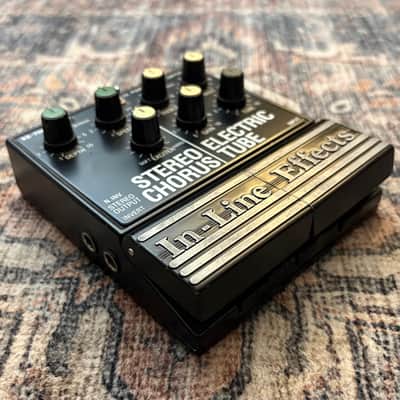 1990s In-Line Effects XE756 Stereo Chorus Electric Tube Vintage MIJ Made In Japan Chorus Overdrive Distortion Guitar Effrct Pedal! image 3