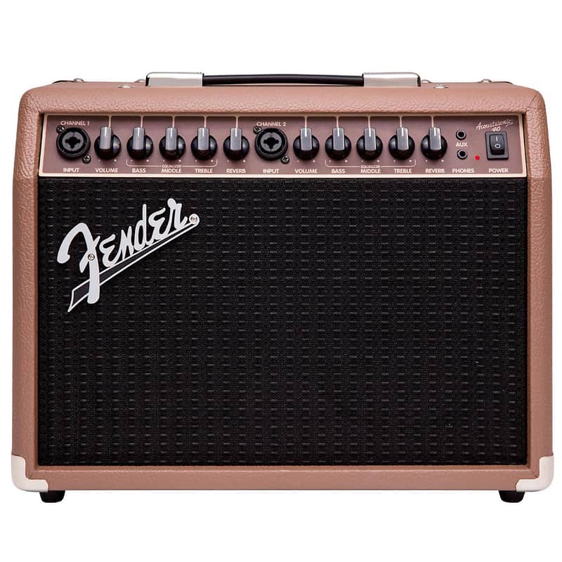Fender Acoustasonic 40 2x6.5" 40W Acoustic Guitar Combo Amp image 1