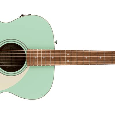 Fender California Standard Monterey E, Spruce Top, Ivory Pickguard - Surf Green image 7