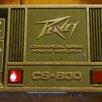 Peavey CS-800 Power Amp 1980s image 1