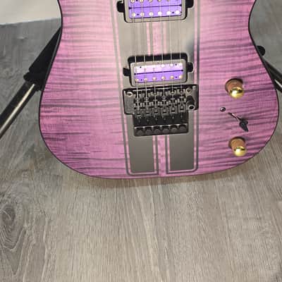 Schecter Banshee GT FR 6-String Electric Guitar - Satin Trans Purple image 2