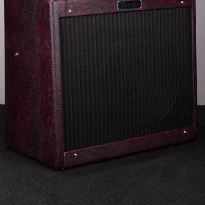 Fender FSR Blues Junior IV Tube Combo Amp - Red Snakeskin, 15W with Footswitch image 2