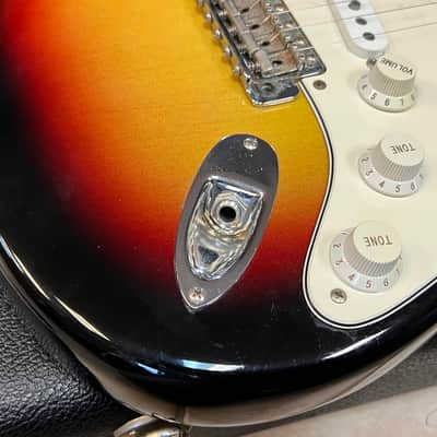 1997 Fender Custom Shop 1969 Stratocaster Sunburst Abigail Ybarra image 4