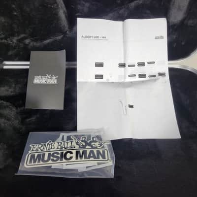 Ernie Ball Music Man Albert Lee HH 2019 - Charcoal Frost image 19