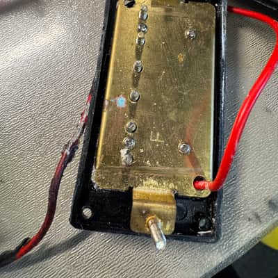 BC Rich Warlock Humbucker Pickups (Bridge and Neck) Black image 5
