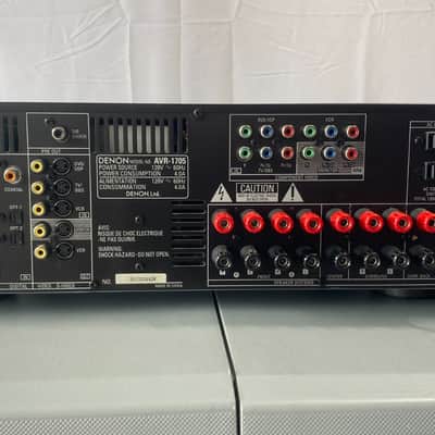 Denon AVR-1705 Receiver HiFi Stereo 6.1 Channel Home Theater Radio Vintage AVR image 5