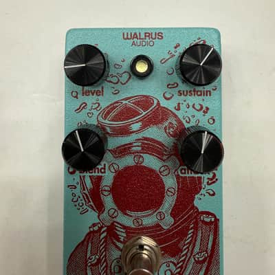 Walrus Audio Deep Six V2 Compressor Sustainer Compression Guitar Effect Pedal image 2