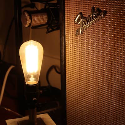 Fender Black Panel Bandmaster 40-Watt 2-Channel 2x12" Piggyback Guitar Amp 1963 - 1967 image 2