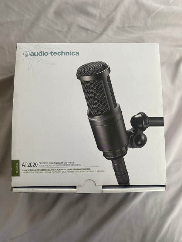 Audio-Technica AT2020 Cardioid Condenser Microphone image 1