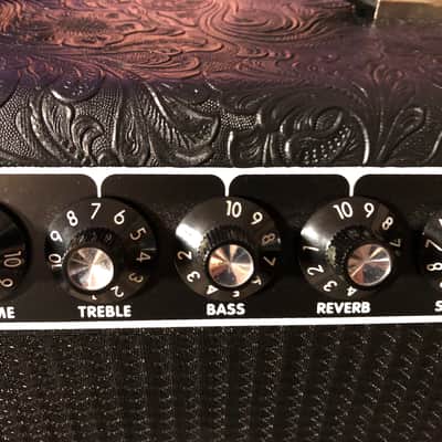 Fender Deluxe Reverb Reissue 65 Amplifier With Western Tolex covering image 4