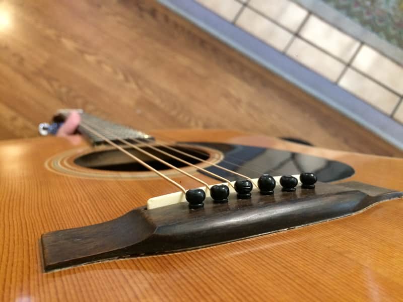1973 Yamaki Deluxe Folk 118 Dreadnought Acoustic Guitar Daion