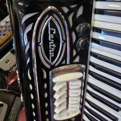 International Centromatic Piano Accordion 41/120 W Case And Straps image 3