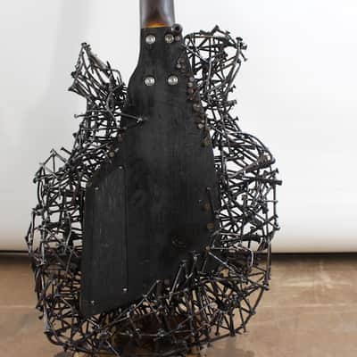 Guitar Made of Nails - Tetanuscaster - One of a Kind Art Guitar image 5