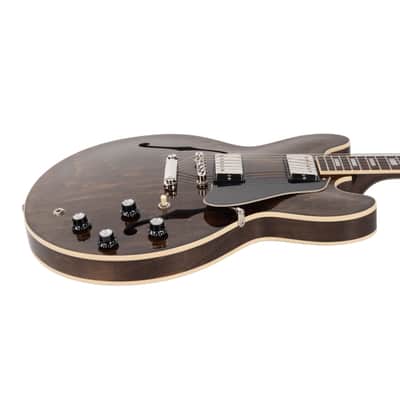 Gibson ES-335 60s Semi-Hollow Electric - Dark Walnut image 5