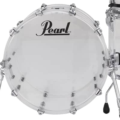 Pearl Bass Drum, Ultra Clear (CRB2414BX/C730) image 1