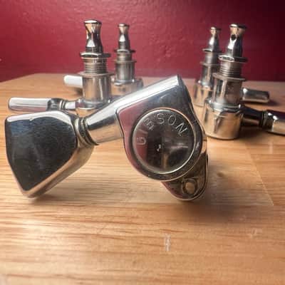Vintage Gibson Tuning Pegs 1970s - 5 TUNERS image 1