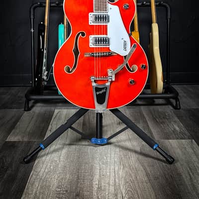 Gretsch G5420T Electromatic Classic Hollow Body Single-Cut Electric Guitar with Bigsby - Orange Stain image 2