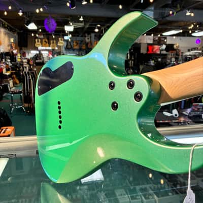 Ibanez Paul Gilbert Mike - Metallic Light Green image 9