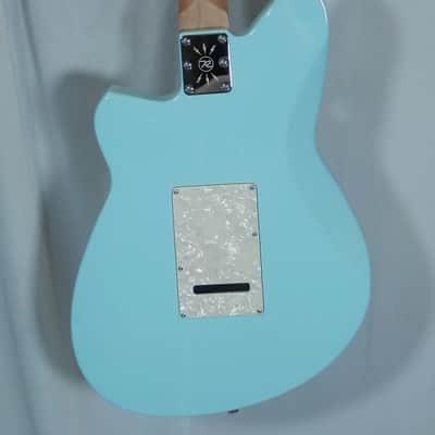 Reverend Double Agent W Chronic Blue with case image 4