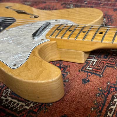 Fender Custom Shop '69 Telecaster Thinline Journeyman Relic 2023 Natural image 5