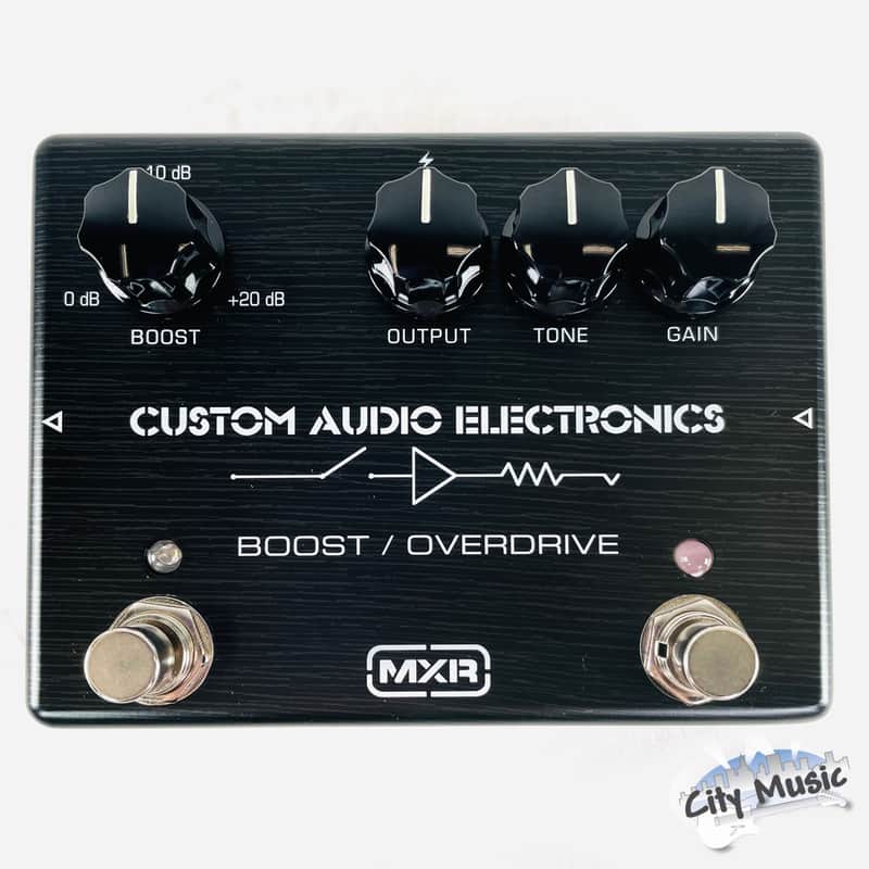 Used MXR CAE Custom Audio Electronics MC402 Boost/Overdrive Guitar Effects Pedal ♫ image 1