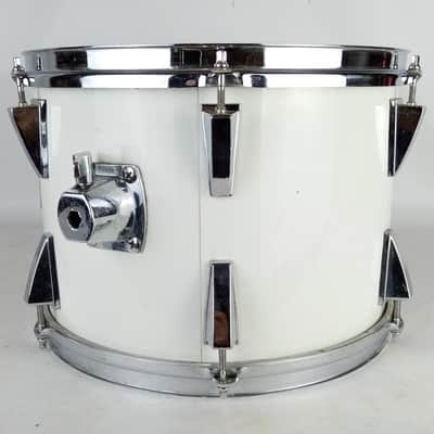 Yamaha 9x13"5000 Series Stage Custom Tom Drum Virgin White Vintage 80s Japan MIJ image 4