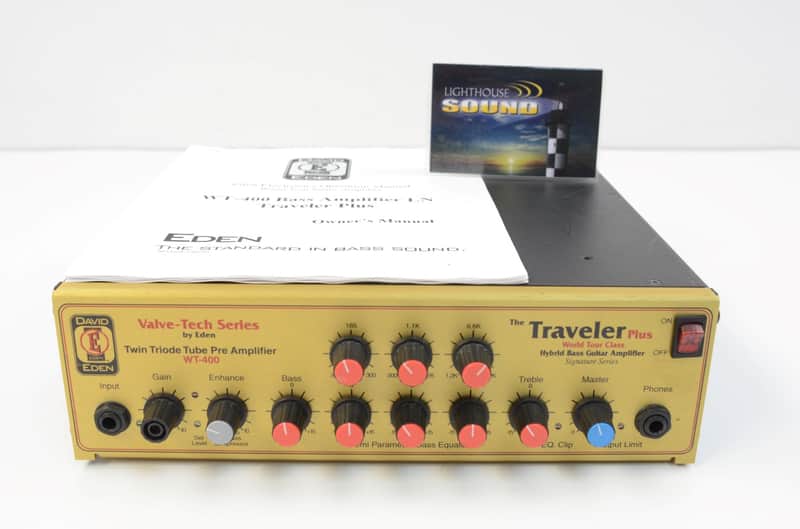 Eden WT-400 Traveler Plus Bass Head w/Rack Ears | Reverb Canada