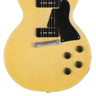 1956 Gibson Les Paul Special Single Cut TV Yellow "Chip" image 2