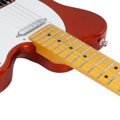 Vola Guitars Vasti V3 MC Orange Sparkle Gloss CLEARANCE SALE image 7