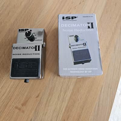 ISP Technologies Decimator II Noise Reduction 2020s + original box - Chrome - MINTY! image 2