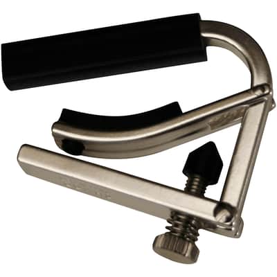 L9 Silver Lite Ukulele Capo Aluminium Shubb image 1