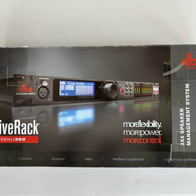 dbx DriveRack Series VENU360 Complete Loudspeaker Management System 2010s - Black imagen 2