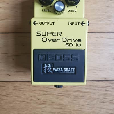 Boss SD-1W Super Overdrive Waza Craft | Reverb