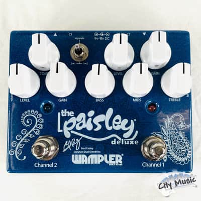 Used Wampler Brad Paisley Drive Deluxe Overdrive Guitar Effects Pedal! image 1