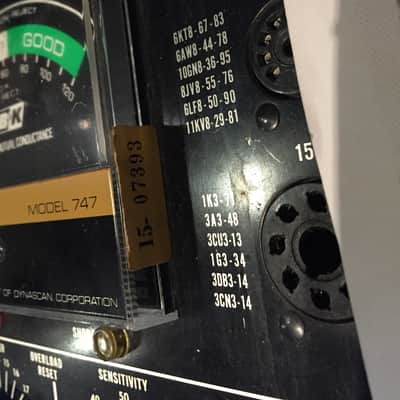 B&K  model 747  Dyna Jet solid state tube tester image 2